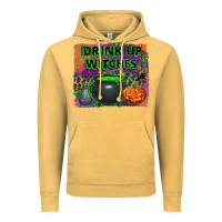 Vintage Mustard drink up witches Vintage Hoodie - BundleAndBundleShop