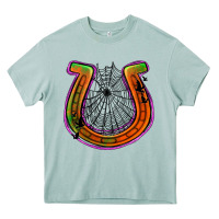 Arona halloween  horseshoe Heavy Core Tee - Jasminsmagicworld