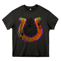 Asphalt halloween  horseshoe Heavy Core Tee - Jasminsmagicworld