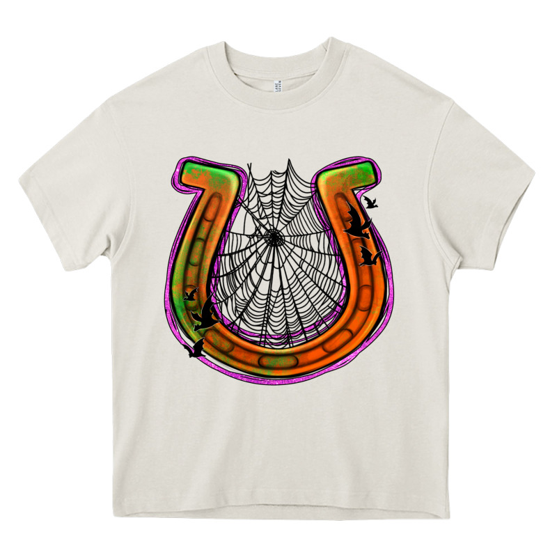 Halloween  Horseshoe Heavy Core Tee by Jasminsmagicworld | Teevron