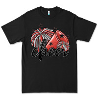 Black cheer Premium Tee - MaliasSmallBusiness