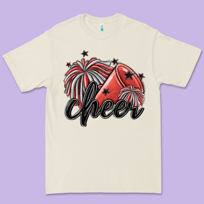 Cheer Premium Tee Designed By Maliassmallbusiness