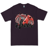 Plum cheer Premium Tee - MaliasSmallBusiness