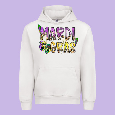 Mardi Gras Urban Hoodie Designed By Sublimationcraftshop