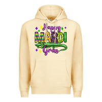 Pina Colada happy mardi gras alligator olivia Premium Hoodie - OliviaCreatesArt