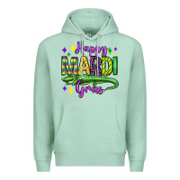 Seafoam happy mardi gras alligator olivia Premium Hoodie - OliviaCreatesArt
