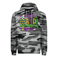 Slate Camo happy mardi gras alligator olivia Premium Hoodie - OliviaCreatesArt