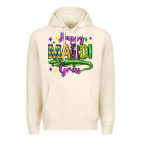 Tofu happy mardi gras alligator olivia Premium Hoodie - OliviaCreatesArt
