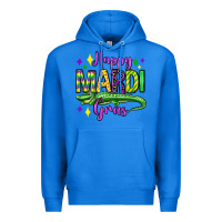 True Royal happy mardi gras alligator olivia Premium Hoodie - OliviaCreatesArt