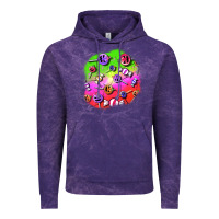 Cloud Purple halloween candy  patches Vintage Hoodie - BundleAndBundleShop