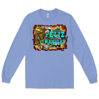 Colony Blue feliz navidad Long Sleeve Tee - RanaPortraitStore