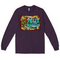 Plum feliz navidad Long Sleeve Tee - RanaPortraitStore