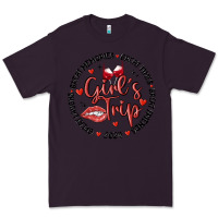 Plum girl's trip Premium Tee - MaliasSmallBusiness