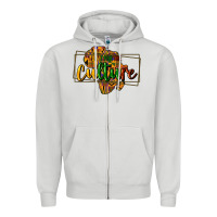 Dove Grey Do it for the culture Zipper Hoodie - HowdyJamesFarm