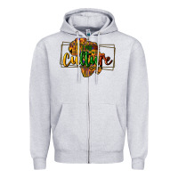 Heather Grey Do it for the culture Zipper Hoodie - HowdyJamesFarm