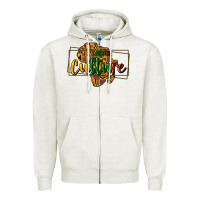 Oatmeal Heather Do it for the culture Zipper Hoodie - HowdyJamesFarm