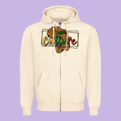 Do It For The Culture Zipper Hoodie Designed By Howdyjamesfarm