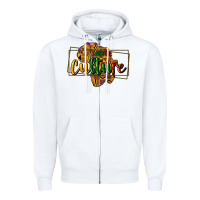 White Do it for the culture Zipper Hoodie - HowdyJamesFarm