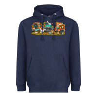 Navy thanksgiving trucks bbs Heavyweight Hoodie - BundleAndBundleShop