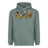 Sage thanksgiving trucks bbs Heavyweight Hoodie - BundleAndBundleShop