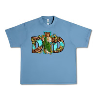 Pebble Blue dad san judas sunflower leopard turquoise Urban Heavy Tee - JahusDesignShop