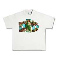 Pistachio dad san judas sunflower leopard turquoise Urban Heavy Tee - JahusDesignShop