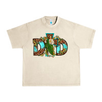Sandshell dad san judas sunflower leopard turquoise Urban Heavy Tee - JahusDesignShop