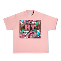 Salmon rt Urban Heavy Tee - LillyAllenDesigns