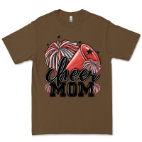 Cacao cheer mom Premium Tee - MaliasSmallBusiness