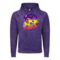 Cloud Purple halloween candy  patches Vintage Hoodie - BundleAndBundleShop
