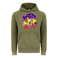 Vintage Olive halloween candy  patches Vintage Hoodie - BundleAndBundleShop