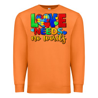 Carrot love needs no words Premium Sweatshirt - FaDigitalArtStudio