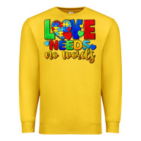 Lemon love needs no words Premium Sweatshirt - FaDigitalArtStudio