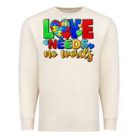 Sandshell love needs no words Premium Sweatshirt - FaDigitalArtStudio