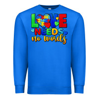 True Royal love needs no words Premium Sweatshirt - FaDigitalArtStudio