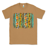 Toasted Coconut fall sunflower brushstroke Classic Tee - BundleAndBundleShop