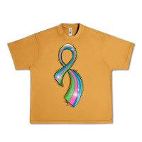 Peanut Butter metastatic breast cancer ribbon Urban Heavy Tee - LillyAllenDesigns