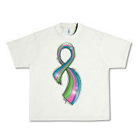 Pistachio metastatic breast cancer ribbon Urban Heavy Tee - LillyAllenDesigns