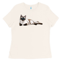 Bone siamese Ladies Tee - LillyAllenDesigns