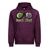 Mauve Wine mardi gras Urban Hoodie - SublimationCraftShop