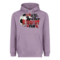 Lavender little brother biggest fan soccer Heavyweight Hoodie - FaDigitalArtStudio
