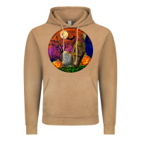 Vintage Camel halloween round Vintage Hoodie - BundleAndBundleShop