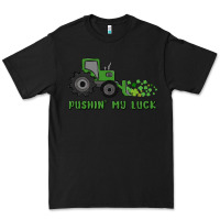 Black pushin' my luck Premium Tee - MaliasSmallBusiness