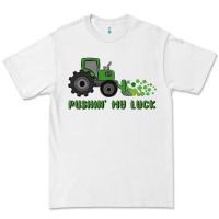 White pushin' my luck Premium Tee - MaliasSmallBusiness
