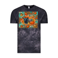 Cloud Black Autumn Baby Calf Vintage Tee - LillyAllenDesigns