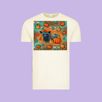 Autumn Baby Calf Vintage Tee Designed By Lillyallendesigns