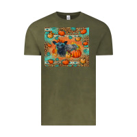 Vintage Olive Autumn Baby Calf Vintage Tee - LillyAllenDesigns