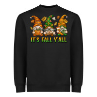 Black It's Fall Y'all Heavyweight Sweatshirt - texasbilliewilder