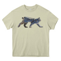 Mossy canada lynx Heavy Core Tee - LillyAllenDesigns
