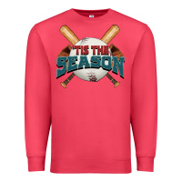 Cardinal 'tis the season baseball Premium Sweatshirt - FaDigitalArtStudio